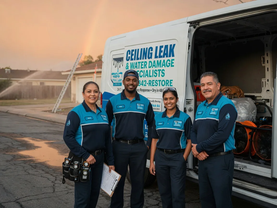 Ceiling Leak Cleanup company in Osage, MN