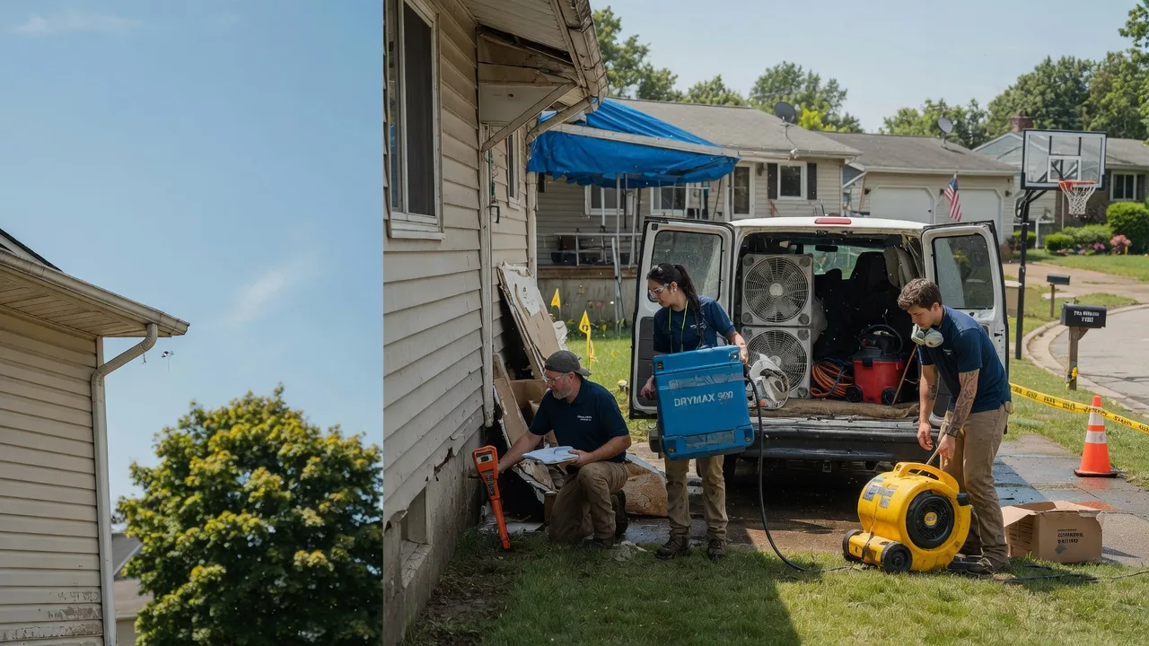 Ceiling Leak Cleanup in Osage, MN near me