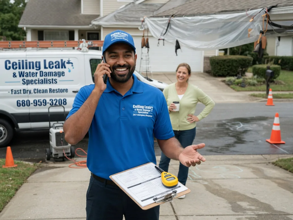 Ceiling Leak Cleanup Osage, MN FAQs